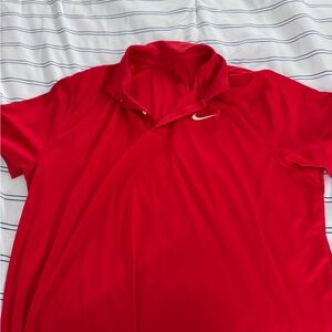 Nike Bright Red Dri-FIT Shirt